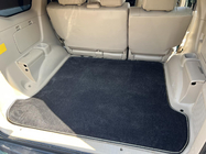 Toyota Land Cruiser Prado 120 2002–2009 Premium-tekstiilinen tavaratilan matto – musta (5 tai 7 istuinta) kuva 1