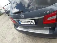 Mercedes E-sarja W212 2009–2016 OmsaLine takapuskurin suojalista (2009-2013, SW, ruostumaton teräs) kuva 3