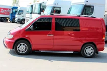 Mercedes Vito W638 1996–2003 Line-sivuporrassarja (2 kpl, alumiini) kuva 5