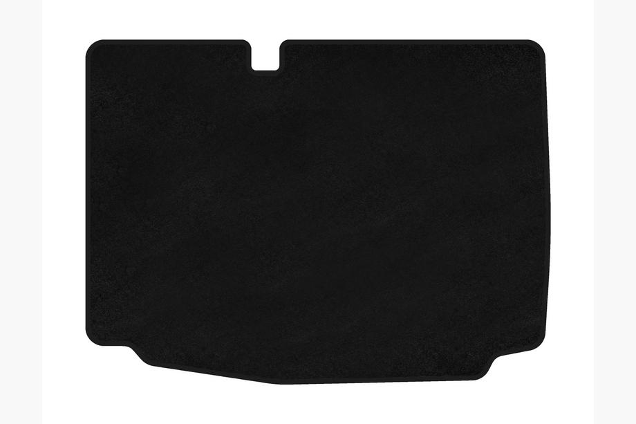 Volkswagen Polo 2010–2017 Premium-tekstiilinen tavaratilan matto (HB, 3/5-ovinen, musta) Kuva 1