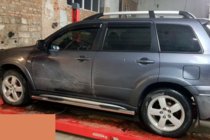 Mitsubishi Outlander 2001–2006 Sivusuojaputket (2 kpl, ruostumaton teräs) kuva 4