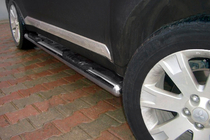 Mitsubishi Outlander 2006–2012 Sivupalkit (2 kpl, ruostumaton teräs) kuva 1