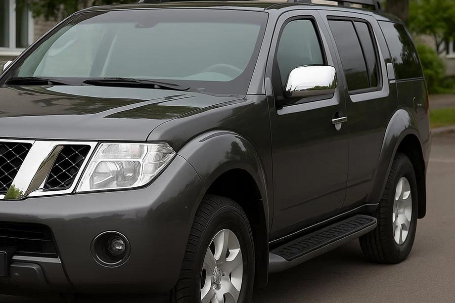 Nissan Pathfinder R51 2005–2014 Sivupeilien kuoret (2 kpl, ruostumaton teräs) Image
