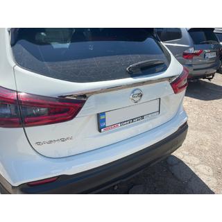 Rekisterikilven ylälista (ruostumaton teräs) Nissan Qashqai 2014–2021 kuva 3