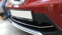 Nissan Qashqai 2014–2021 Etupuskurin suojalista (2014-2017, ruostumaton teräs) kuva 3