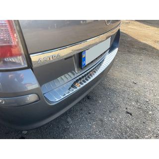 Takapuskurin suojalista OmsaLine, kiiltävä (SW, ruostumaton teräs) Opel Astra H 2004–2013 kuva 3