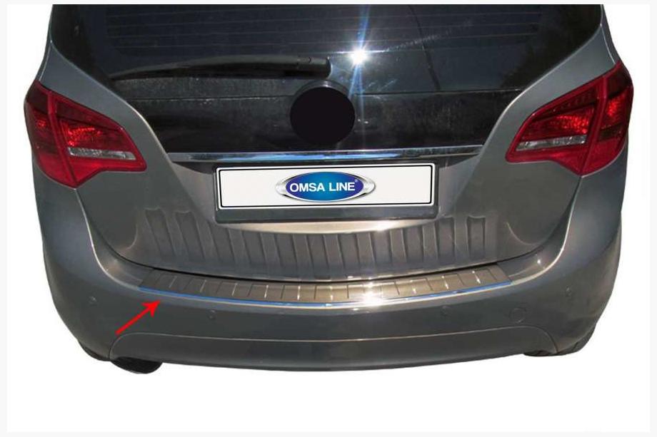 Opel Meriva 2010–2017 Takapuskurin suojalista OmsaLine (rst.) Image