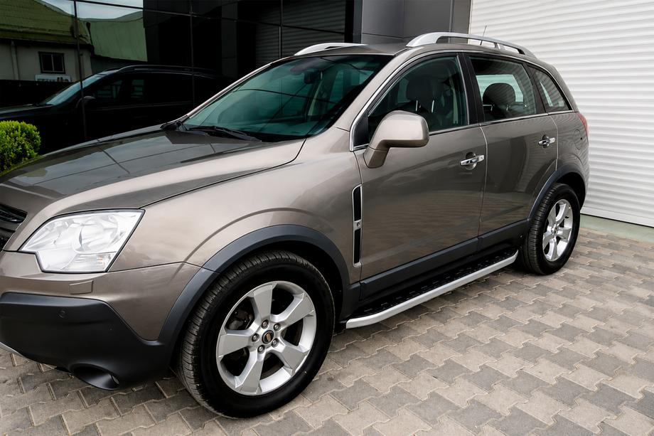 Opel Antara 2006–2017 Fullmond sivuaskelmat (2 kpl, alumiini) Image