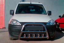 Opel Combo 2002–2012 Puskurirauta (ruostumaton teräs) kuva 1
