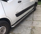 Renault Master 2011–2023 Sivukynnykset Premium (2 kpl, ruostumaton teräs) kuva 2