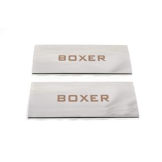 Carmos V1 sisäpuoliset ovikynnyslistat (2 kpl, ruostumaton teräs) Peugeot Boxer 2006–2025 kuva 2