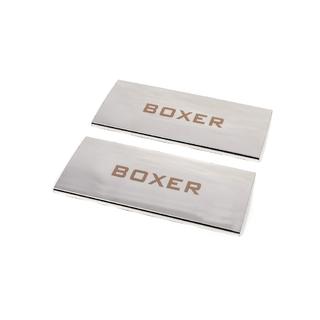 Carmos V1 sisäpuoliset ovikynnyslistat (2 kpl, ruostumaton teräs) Peugeot Boxer 2006–2025 kuva 1