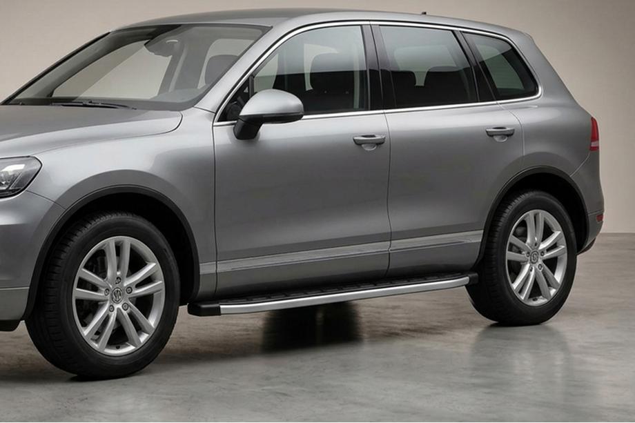 Porsche Cayenne 2003–2010 Fullmond sivuastinlaudat (2 kpl, alumiini) Image