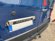 Renault Master 2011–2023 Rekisterikilven ylälista (ruostumaton teräs) kuva 3