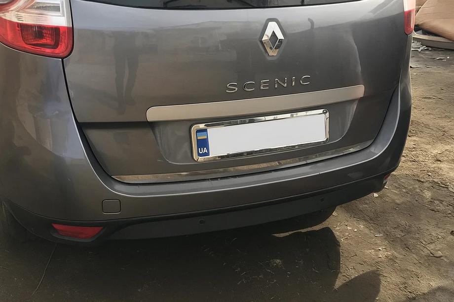 Renault Scenic/Grand 2009–2016 Tavaratilan reunalista (Grand, ruostumaton teräs) OmsaLine – italialainen ruostumaton teräs Image