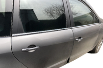Renault Scenic/Grand 2009–2016 Ikkunankehyslistat (4 kpl, ruostumaton teräs) kuva 3