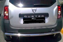 Renault Duster 2008–2017 Suora takakaari (ruostumaton teräs) kuva 6