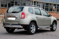 Dacia Duster 2008–2018 Suora takakaari (ruostumaton teräs) kuva 4