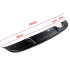 Volkswagen Golf 6 2008–2014 Takapuskurin diffuusori V1 (Base HB 2010-2013, hiilikuitu) kuva 5