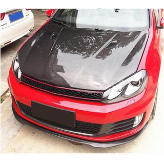 Etupuskurin lip spoiler Lip V1 (GTI HB 2010-2013, hiilikuitu) kuva 2