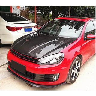 Etupuskurin lip spoiler Lip V1 (GTI HB 2010-2013, hiilikuitu) kuva 3
