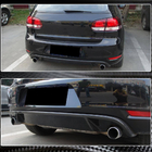 Volkswagen Golf 6 2008–2014 Takapuskurin diffuusori V2 (GTI HB 2010-2013, hiilikuitu) kuva 3