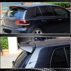 Volkswagen Golf 6 2008–2014 Spoileri V3 (GTI/R HB 2010-2013, hiilikuitu) kuva 5