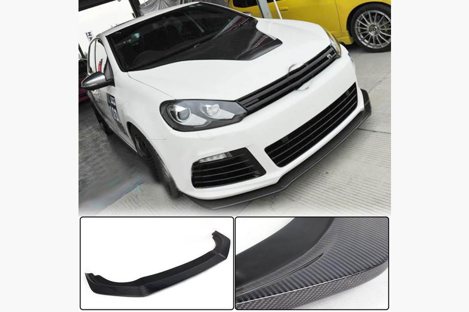 Volkswagen Golf 6 2008–2014 Etuhelman lippa Lip V2 (R HB 2010-2013, hiilikuitu) Image