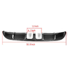 Volkswagen Golf 6 2008–2014 Takapuskurin diffuusori V2 (Base HB 2010-2013, hiilikuitu) kuva 4