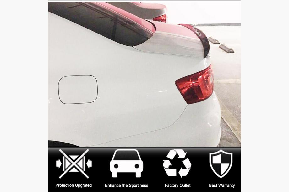 Volkswagen Jetta 2011–2018 Spoileri (2011-2014, hiilikuitu) Kuva 2