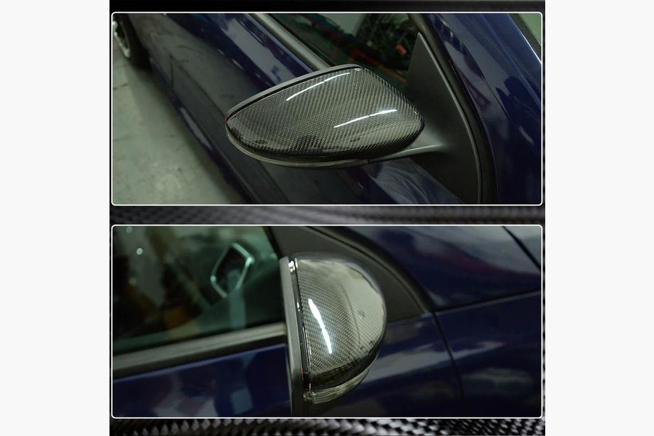 Volkswagen Jetta 2011–2018 Peilinkuoret (hiilikuitu) Kuva 4