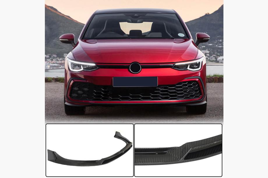 Volkswagen Golf 8 2019– Etupuskurin lipa Lip (GTI HB, kuivahiilikuitu) Image