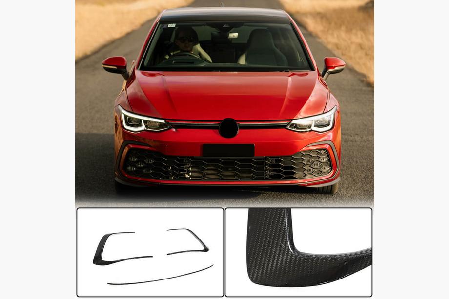 Volkswagen Golf 8 2019– Etupuskurin lisäosat (GTI HB, dry carbon) Image