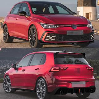 Carbon FullSet korisarja (GTI & R EU HB 2019-2024), hiilikuitu kuva 2