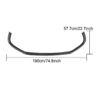 Lexus ES 2018– Etupuskurin lip-spoileri (Base/F-Sport 2018-2020, hiilikuitu) kuva 6