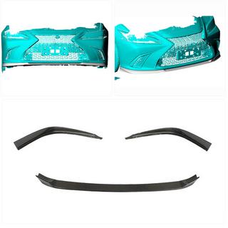 Etupuskurin lip-spoileri (Base/F-Sport 2018-2020, hiilikuitu) Lexus ES 2018– kuva 2