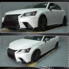 Lexus GS 2011–2020 Etupuskurin lipat (F-Sport 2011-2015, hiilikuitu) kuva 5