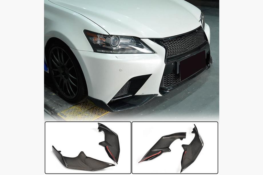 Lexus GS 2011–2020 Etupuskurin lipat (F-Sport 2011-2015, hiilikuitu) Image