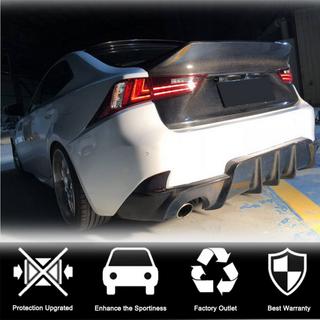 Takapuskurin diffuusori V1 (Base/F-Sport 2013-2016, hiilikuitu) Lexus IS 2013– kuva 2