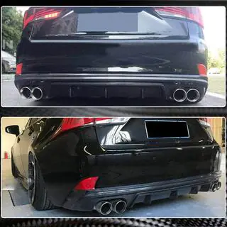 Takapuskurin diffuusori V2 (Base/F-Sport 2013-2016, hiilikuitu) kuva 3