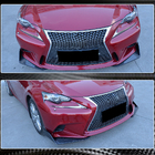 Lexus IS 2013– Etupuskurin lipat Flap (F-Sport 2013-2016, hiilikuitu) kuva 3