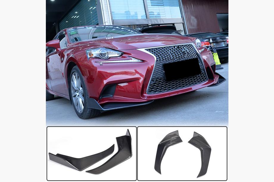 Lexus IS 2013– Etupuskurin lipat Flap (F-Sport 2013-2016, hiilikuitu) Image