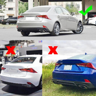 Lexus IS 2013– Takapuskurin diffuusori (Base/F-Sport 2016-2020, hiilikuitu) kuva 9