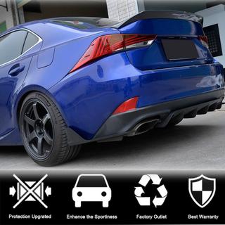 Hiilikuitu takapuskurin suojalistat (Base/F-Sport 2016-2020, carbon) Lexus IS 2013– kuva 3