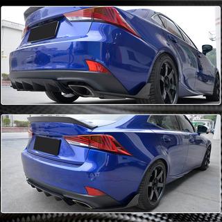 Hiilikuitu takapuskurin suojalistat (Base/F-Sport 2016-2020, carbon) Lexus IS 2013– kuva 4