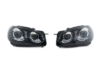 Volkswagen Golf 6 2008–2014 LED-ajovalot DRL:llä (2 kpl) kuva 5