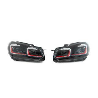 Etupäävalot Golf 7 Style Red (ilman ohjainyksiköitä, 2 kpl) kuva 2