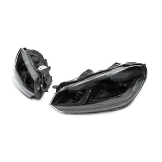 Etuajovalot Golf 7 Style Black (2 kpl) kuva 2