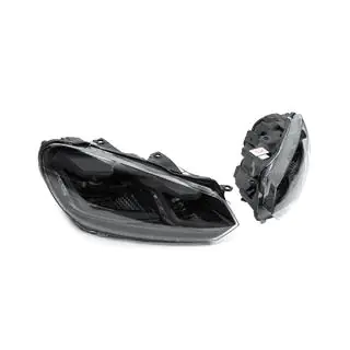 Etuajovalot Golf 7 Style Black (2 kpl) kuva 4