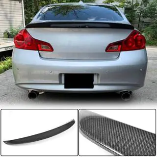 SD V1 -spoileri (G37 2009-2013, G25 2011-2012, hiilikuitu) kuva 2